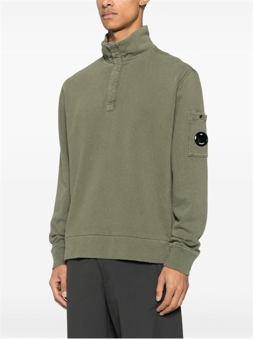 Felpa uomo collo alto CP COMPANY | 18CMSS267A1103370669